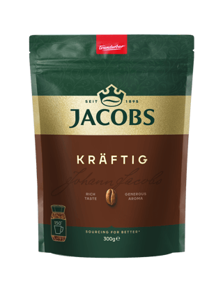 Jacobs Kraftig Refill 300g Face