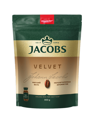 Jacobs Velvet Refill 300g Front
